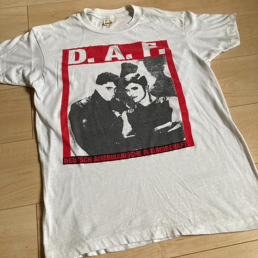 90s DAF ダフ ビンテージバンドTシャツ テクノ エイフェックスツイン