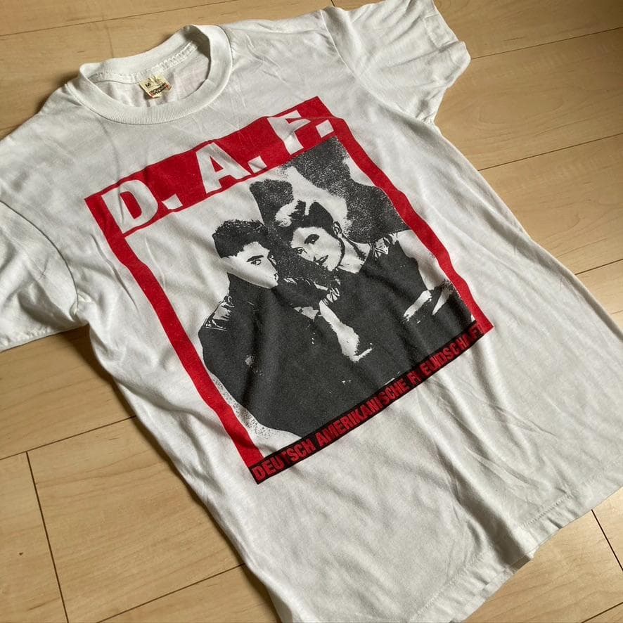 90s DAF ダフ ビンテージバンドTシャツ テクノ エイフェックスツイン