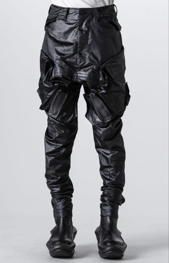 julius7 877PAM9 コーティングガスマスクパンツ