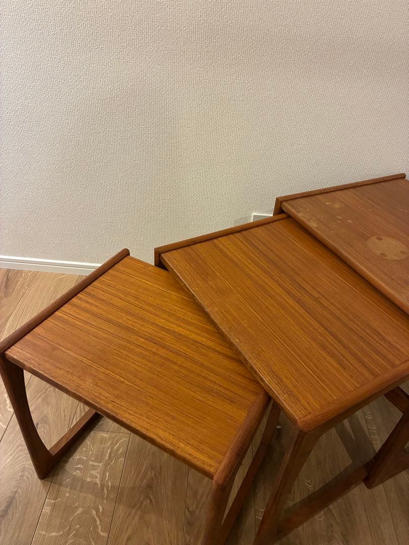 G-PLAN Quadrille ネストテーブル ヴィンテージ チーク