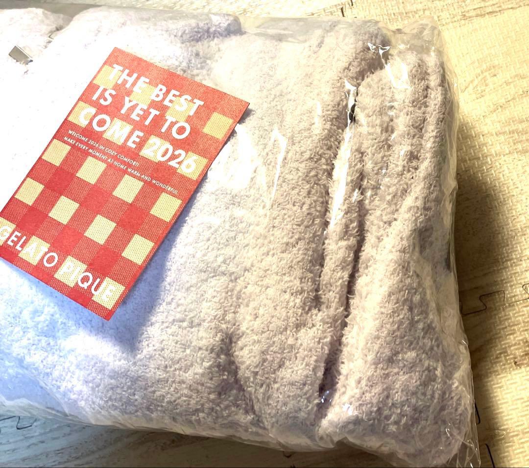 【新品】✨2026ジェラートピケもこもこルームウェア　上下　くつ下