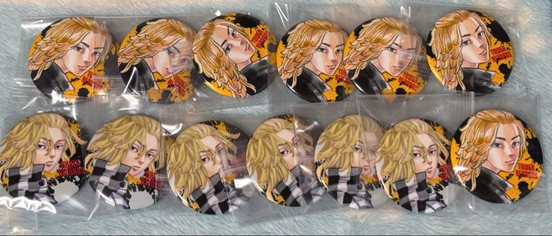 東京リベンジャーズ 東リベ 佐野万次郎 マイキー タワレコ 缶バッジ