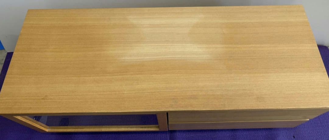 toko 廃盤品 無印良品 テレビボード 110cm タモ材 SE11TV