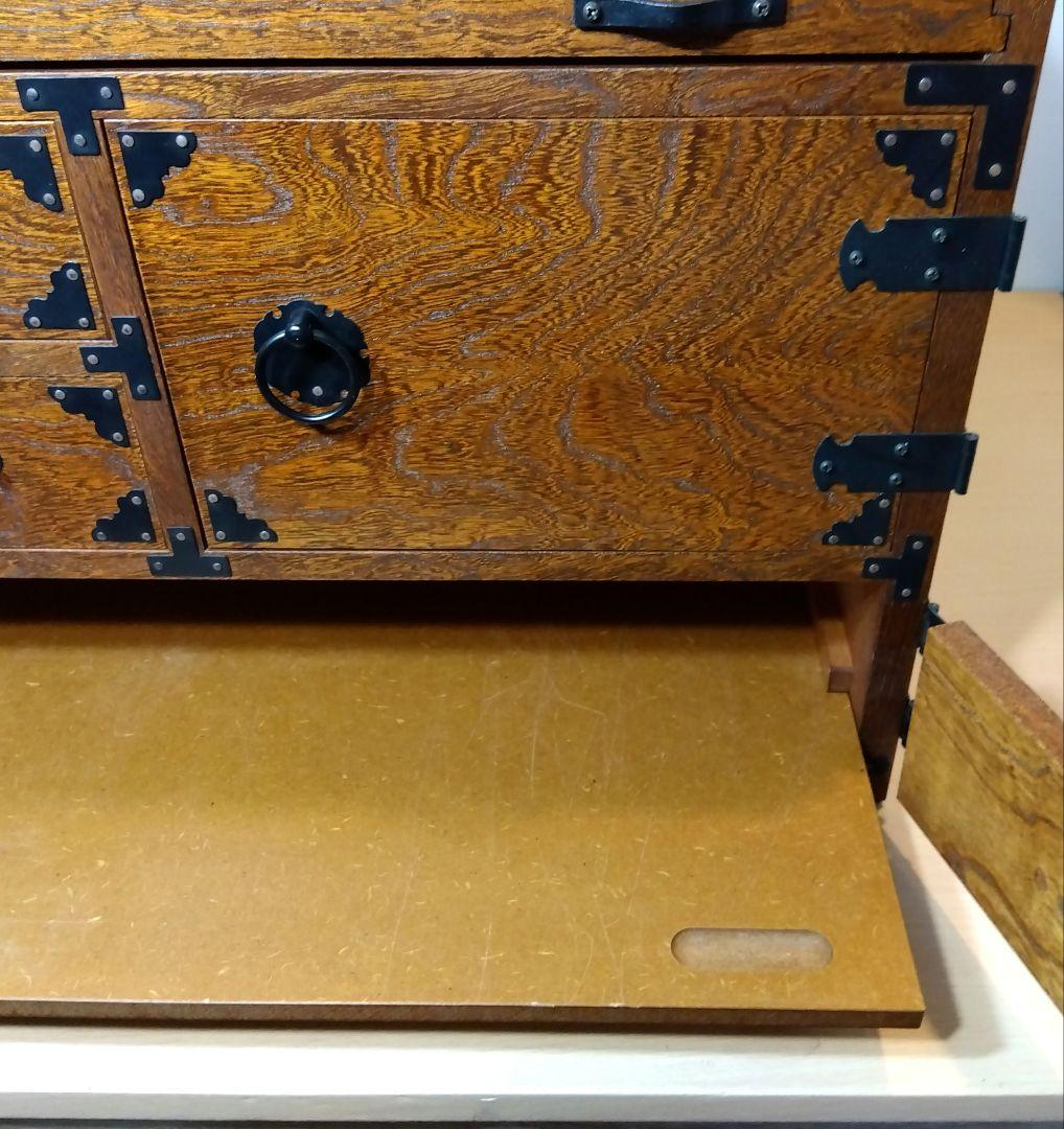 アンティーク からくり箪笥 レトロ和雑貨 囲碁