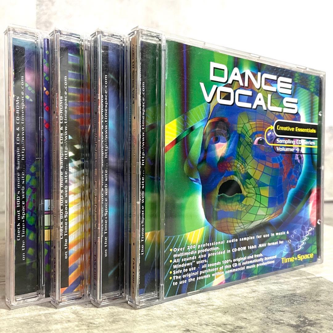 Time+Space サンプリングCD 4枚セット DTM サンプルパック