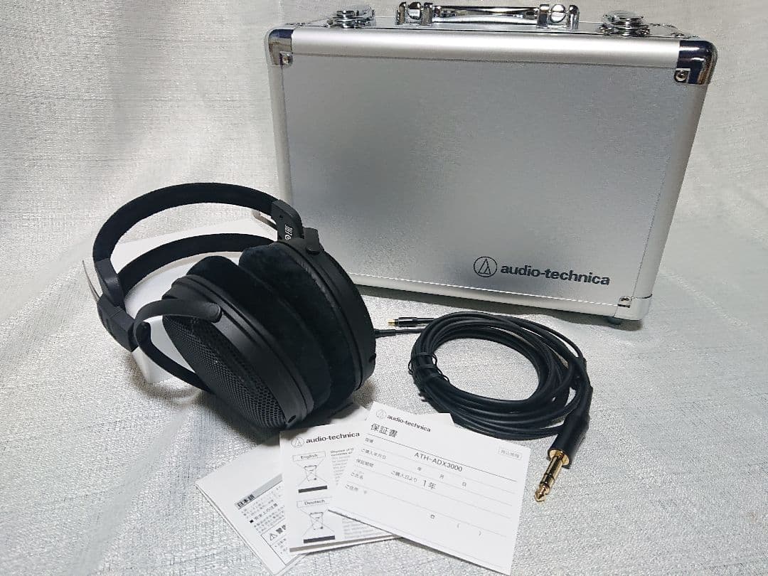 ヘッドホン audio-technica ATH-ADX3000
