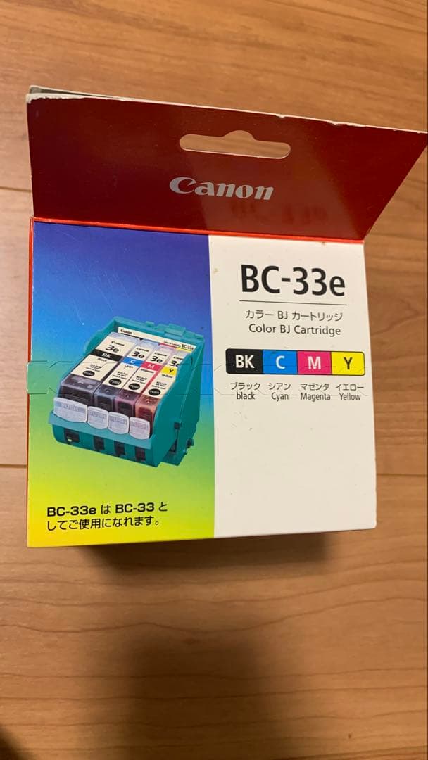 canon プリンター用 カラーBJカートリッジBC-33e ジャンク