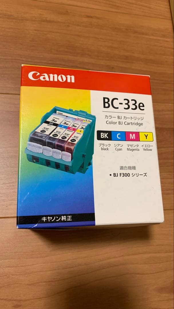 canon プリンター用 カラーBJカートリッジBC-33e ジャンク