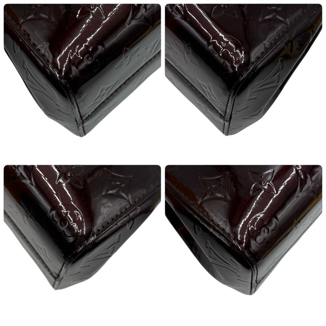 6128 美品 ルイヴィトン ヴェルニ ブレアMM M91619 アマラント