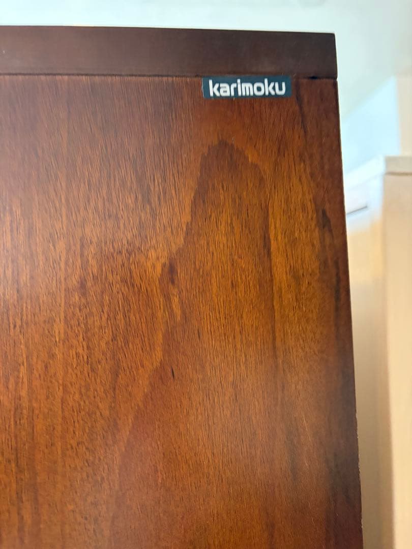 カリモク karimoku 木製 キャビネット 飾り棚 食器棚 アンティーク