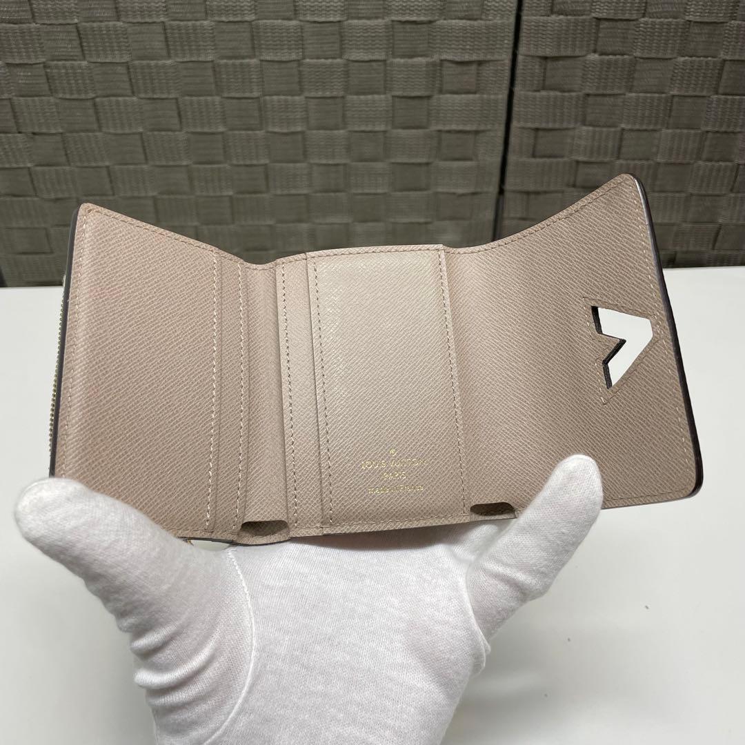 ブ*休様 訳あり　LOUIS VUITTON ポルトフォイユ・ツイスト ベージュ