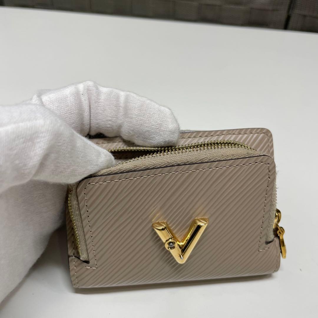 ブ*休様 訳あり　LOUIS VUITTON ポルトフォイユ・ツイスト ベージュ