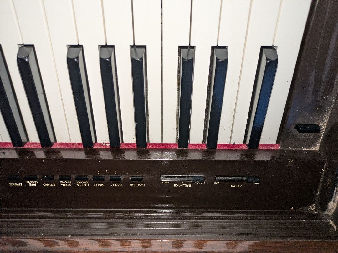 【ジャンク品】Roland 電子ピアノ HP 2800　88鍵 黒 電子ピアノ