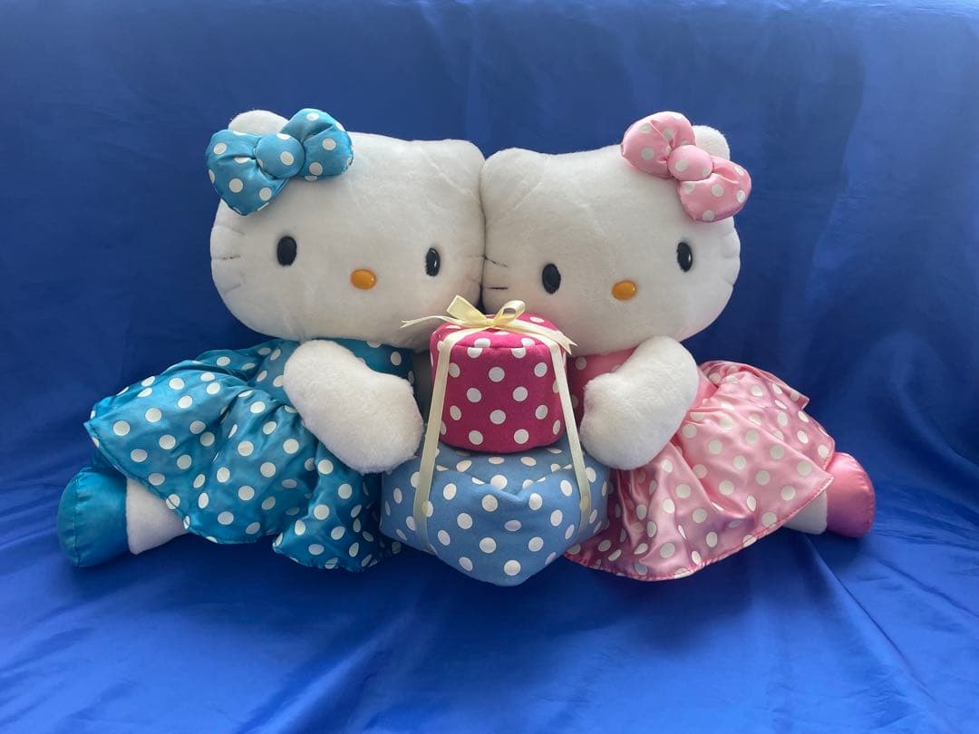 キティ ミミィ 28thバースデー 大きなぬいぐるみ　希少　ハローキティ　非売品