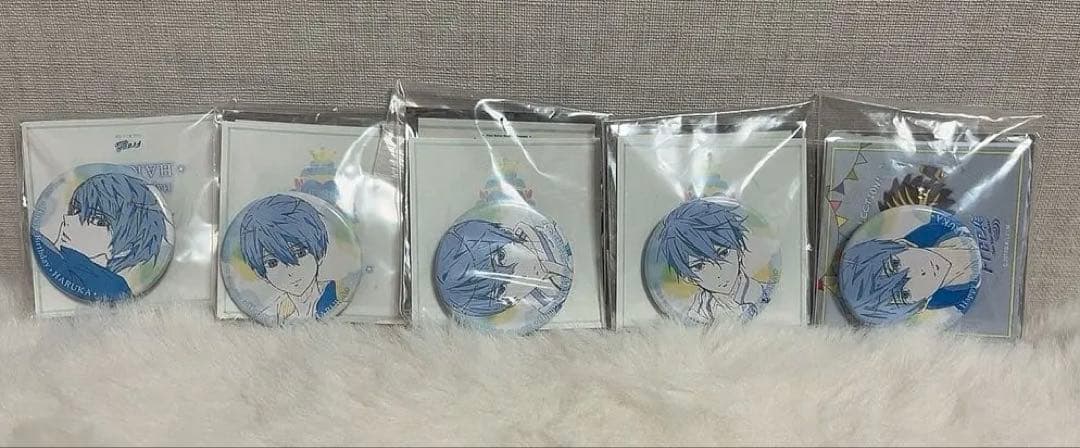 七瀬遙 缶バッジ5点セット