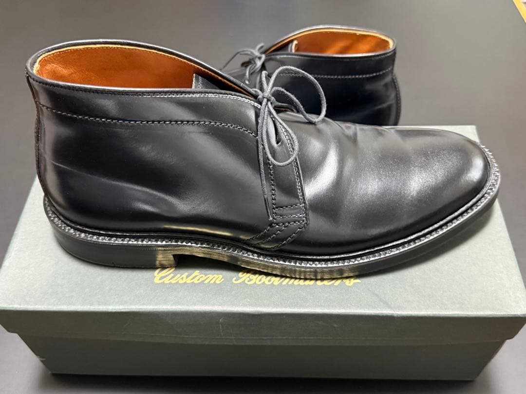 Alden 1340 9D コードバン 純正シューツリー付 ブラック