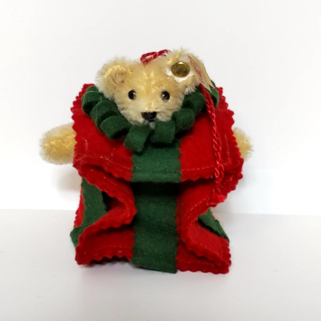 シュタイフ　オールラップアップ　1999　ベア　オーナメント　プレゼント