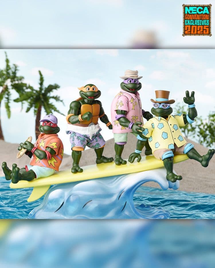 ネカ ミュータントタートルズ　コミコン限定　neca TMNT　フィギュア