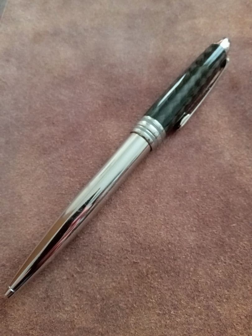 モンブラン ボールペン #164 カーボンスティール クラシック