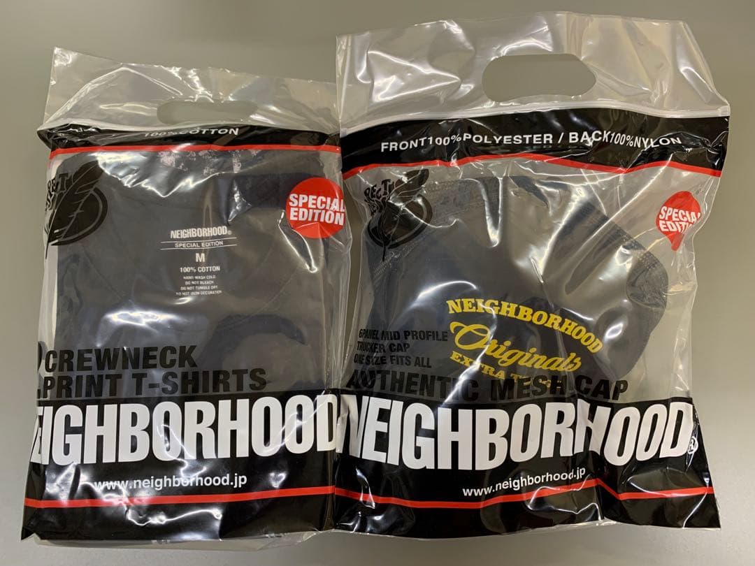 【新品未開封】稲葉浩志×NEIGHBORHOOD Tシャツ【Mサイズ】&キャップ