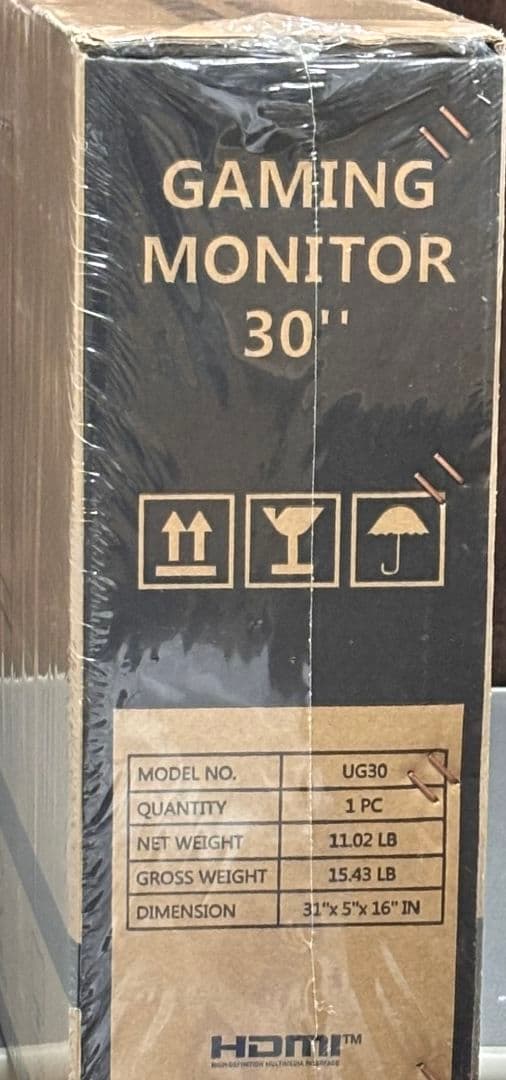 Z-EDGE 30インチ WFHD 200Hz ゲーミングモニター UG30