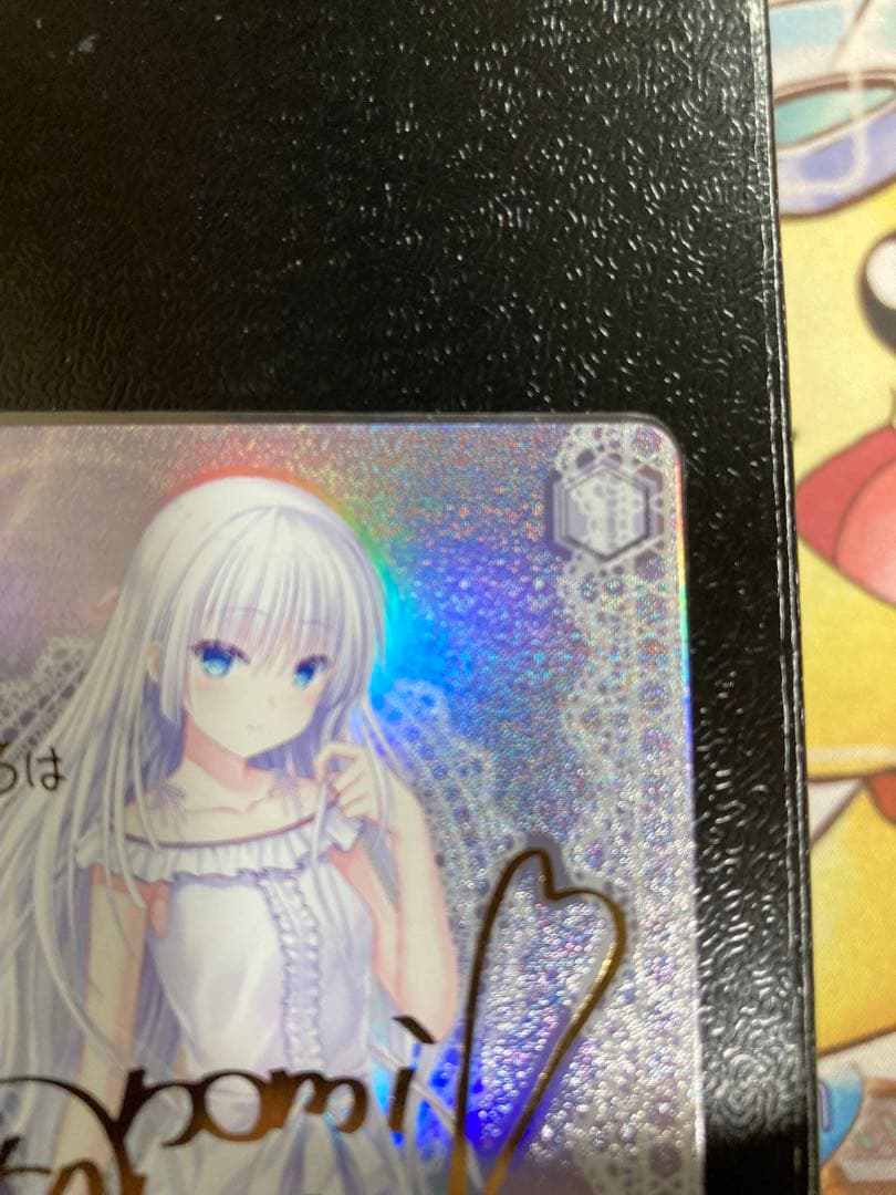 ヴァイスシュヴァルツ　サマポケ　サマードレス　しろは　sp サイン