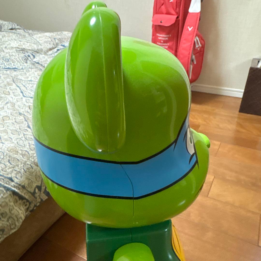ベアブリック1,000%タートルズ　レオナルド　美品