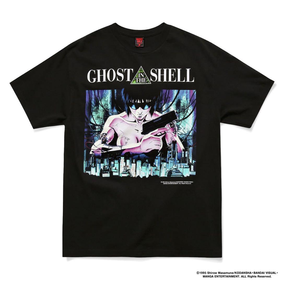 攻殻機動隊 GHOST IN THE SHELL GEEKS RULE Tシャツ