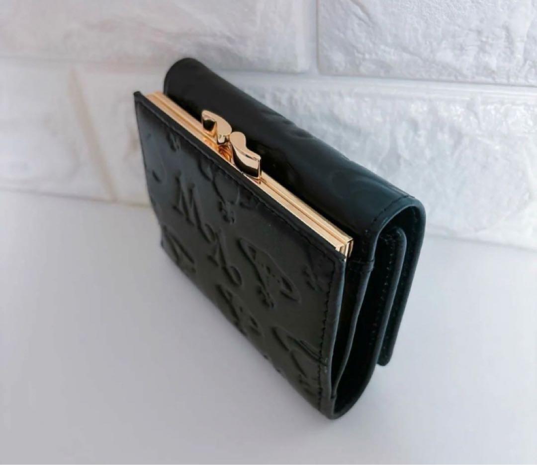 【最新❤︎新品】ヴィヴィアン・ウエストウッド　三つ折り財布 ブラック