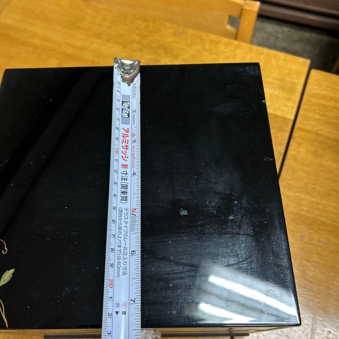 漆器 3段引き出し