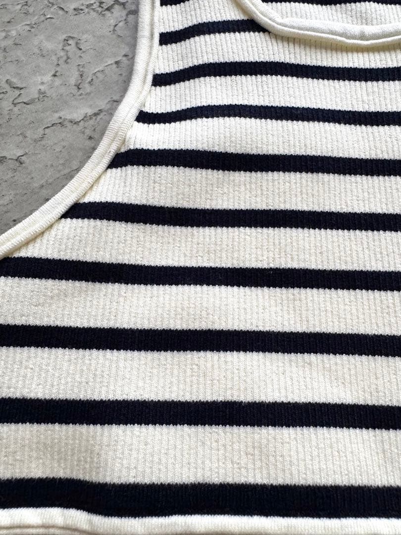 【未使用美品／国内購入正規品】CELINE セリーヌ　タンクトップ　ストライプ