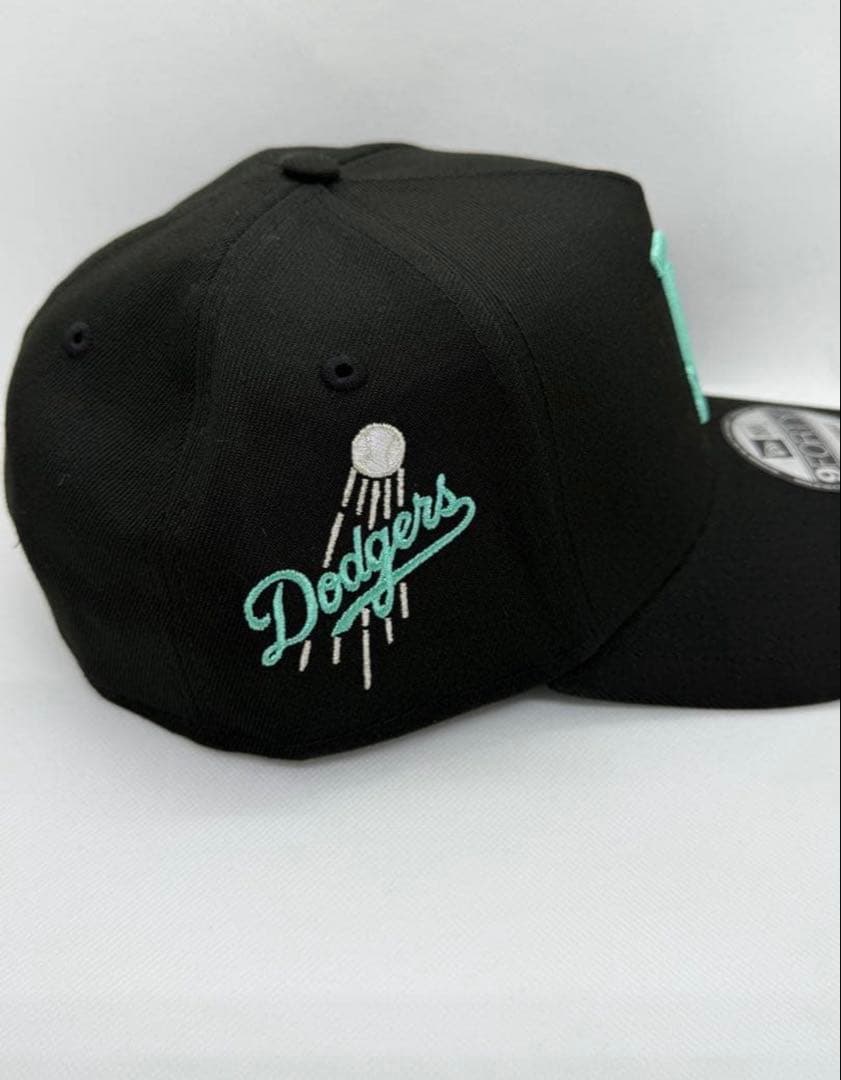 ニューエラ　ドジャース　海外　限定　ティファニーブルー　スナップバック