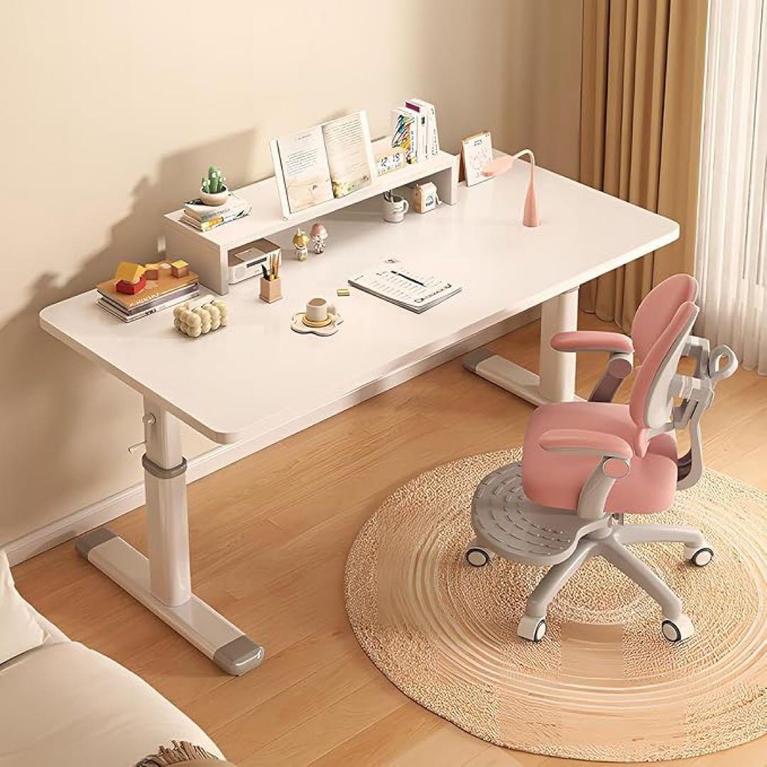 昇降式テーブル上下昇降スタンディングデスク幅100x奥行60x高さ65-90