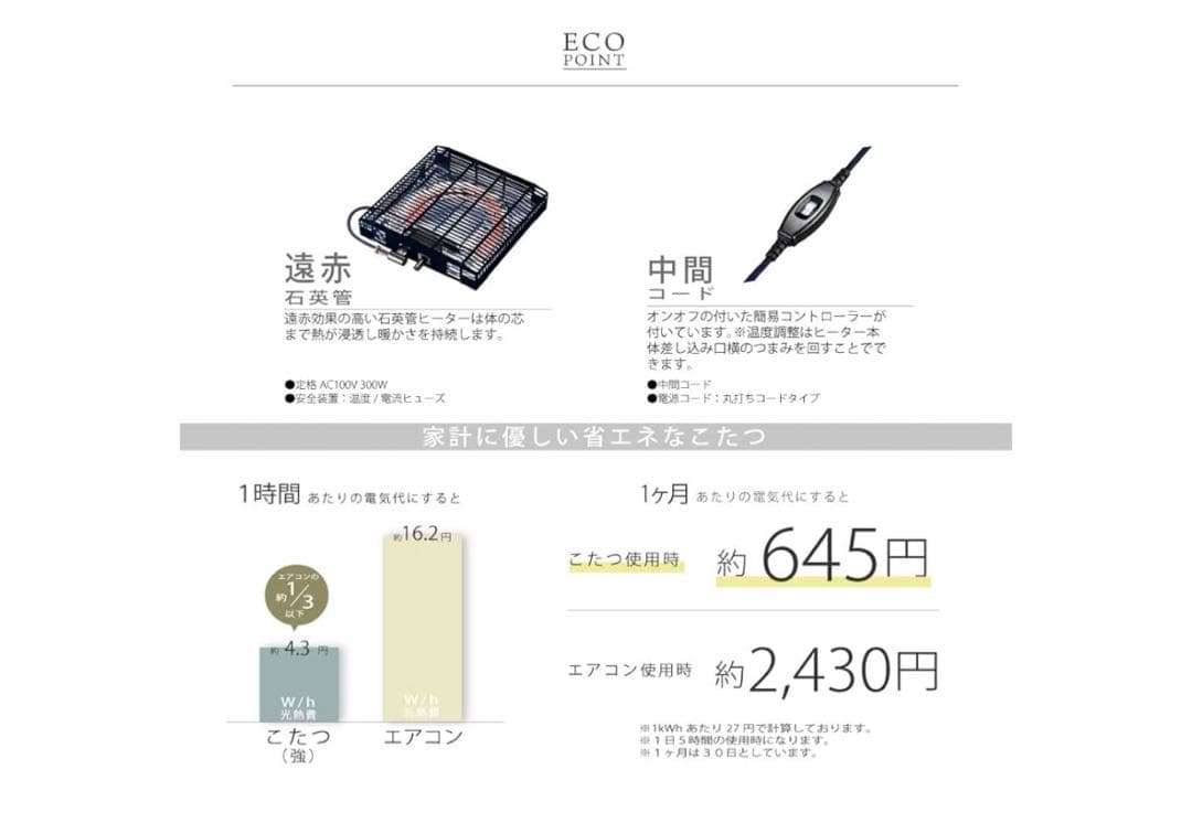 円形こたつ 90cm ホワイトウォッシュ 丸型 こたつテーブ