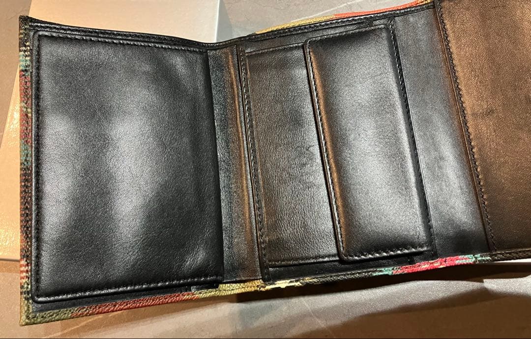 ヴィヴィアンウエストウッド　三つ折り財布　ダービーチェック