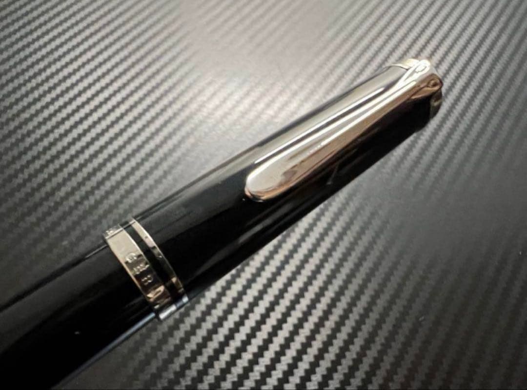 極美品 ペリカン M405 F シルバートリム 万年筆