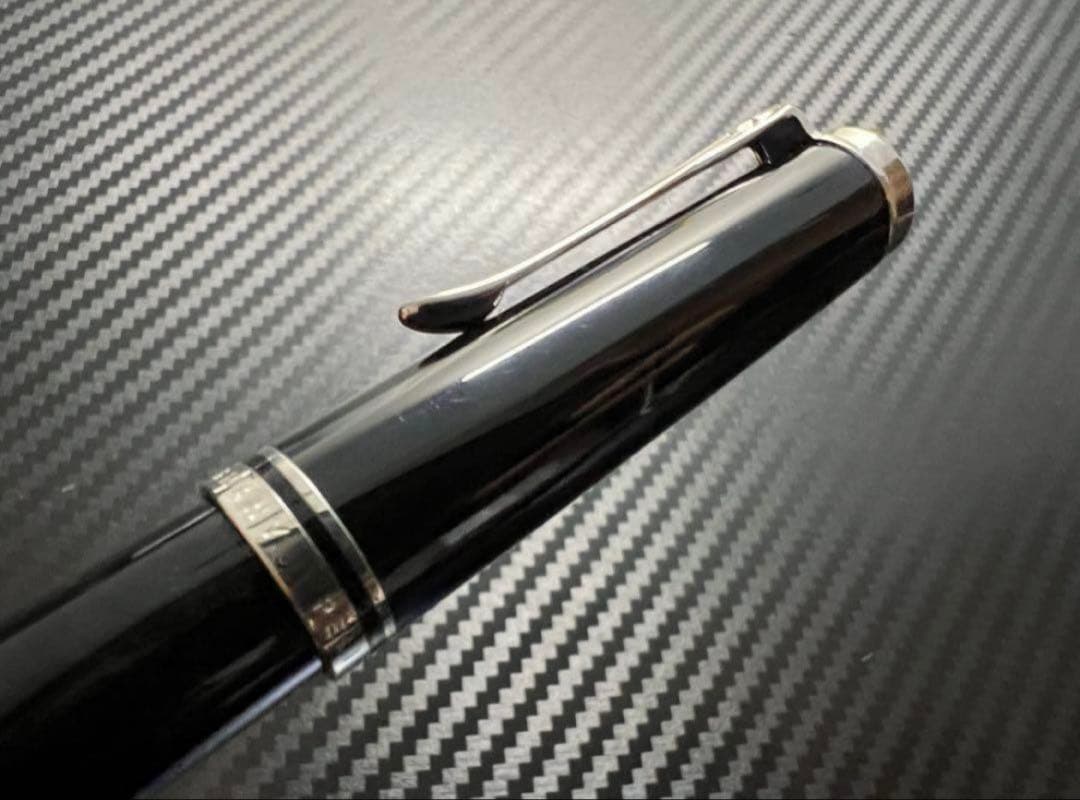 極美品 ペリカン M405 F シルバートリム 万年筆
