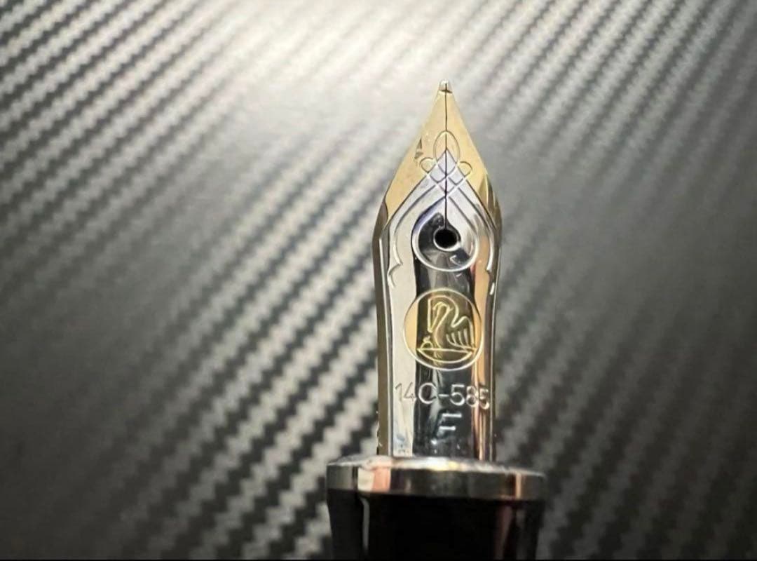 極美品 ペリカン M405 F シルバートリム 万年筆