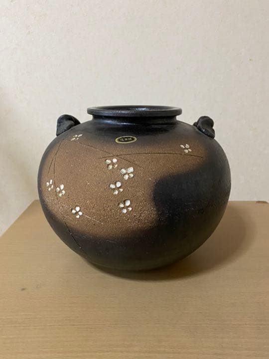 骨董品　信楽焼　黒