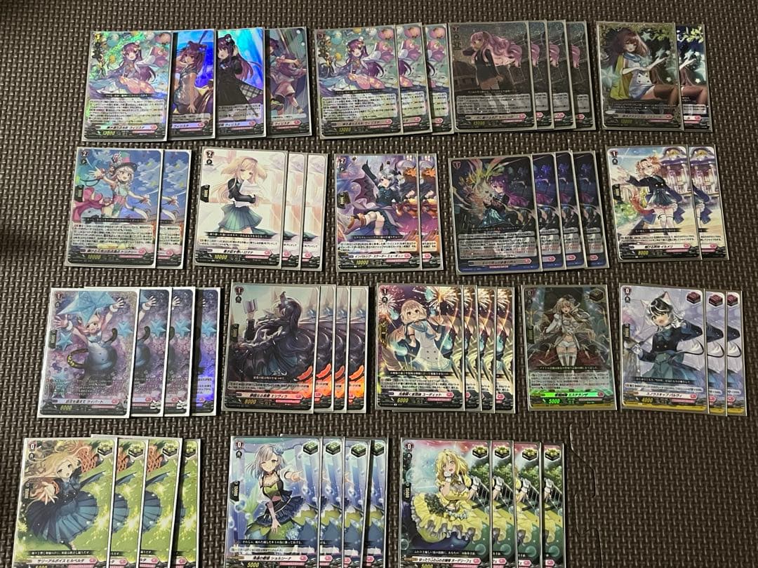 ヴァンガード ウィリスタ デッキ パーツ付き