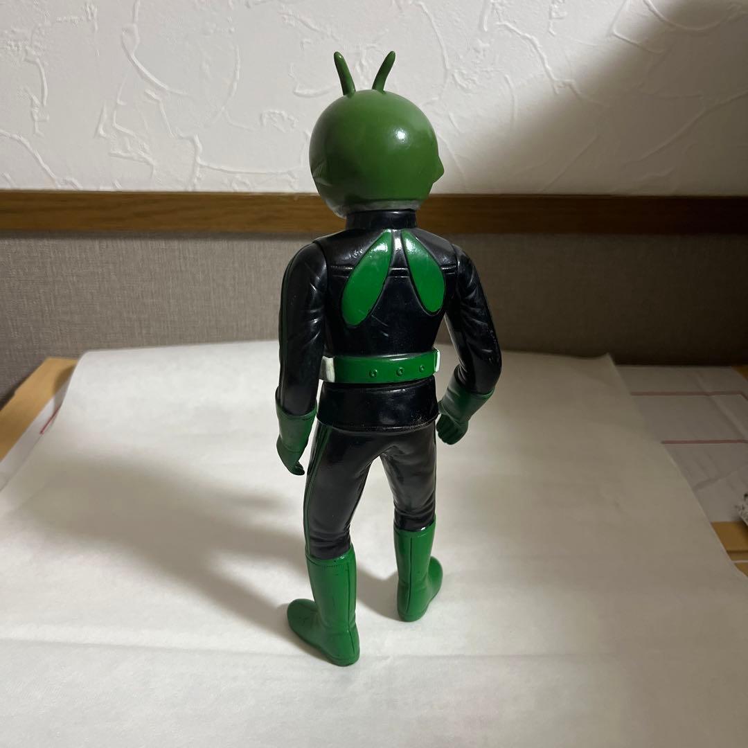 ⚠️当時物　旧バンダイ　仮面ライダー　ソフビ　約20センチ