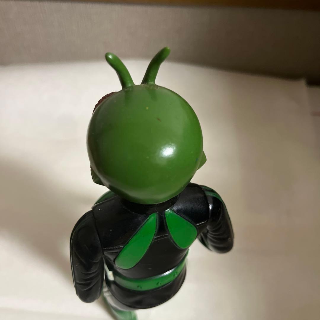 ⚠️当時物　旧バンダイ　仮面ライダー　ソフビ　約20センチ