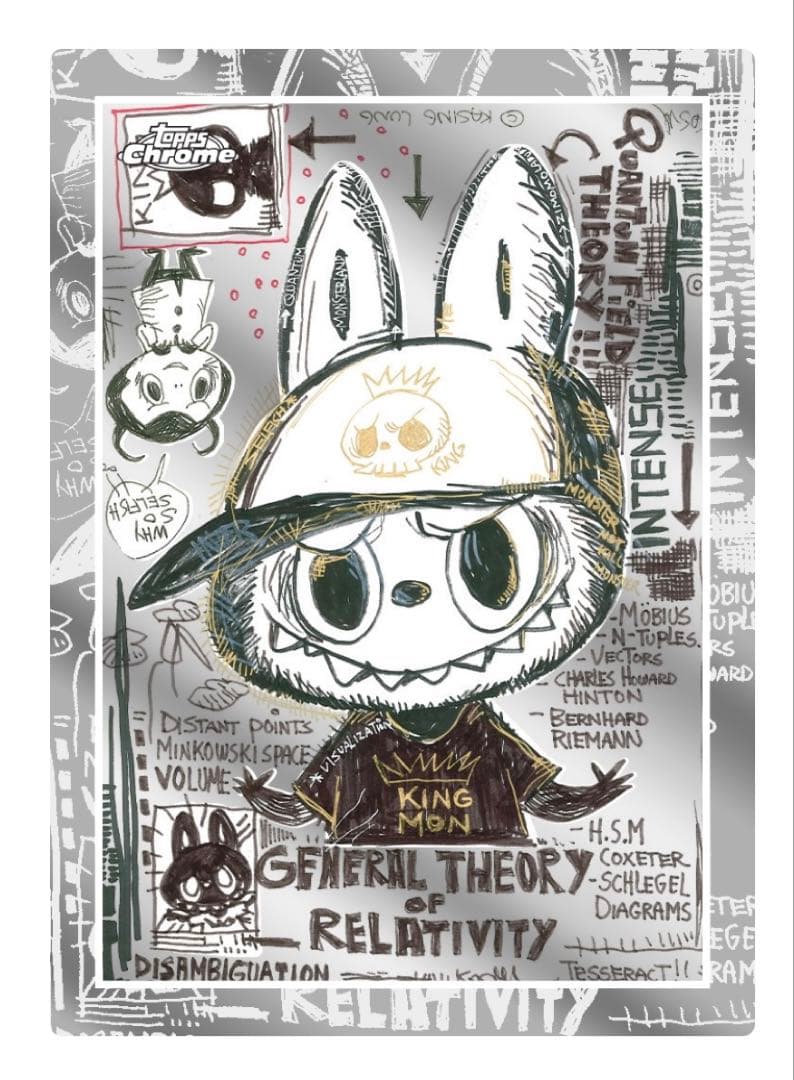 2025 Topps Chrome Labubu 10周年記念 新品未開封 2箱