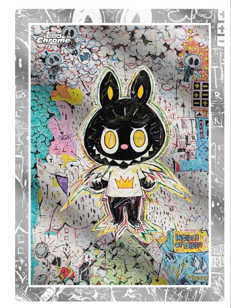 2025 Topps Chrome Labubu 10周年記念 新品未開封 2箱