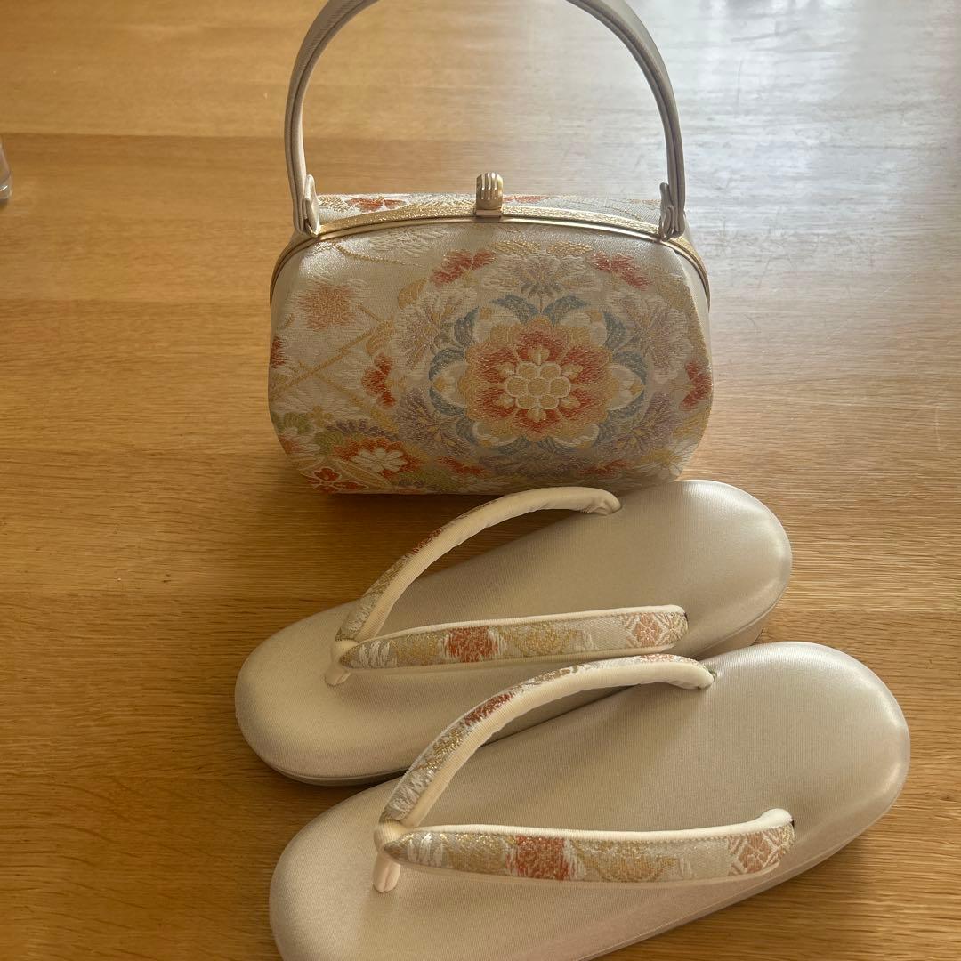 バッグと草履のセット 成人式 一蔵