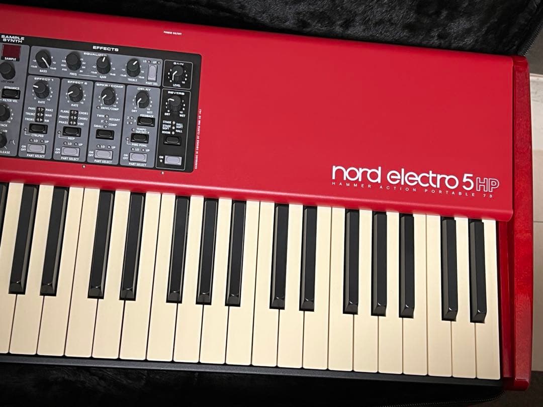 ニック　nord electro 5HP フットペダルセット