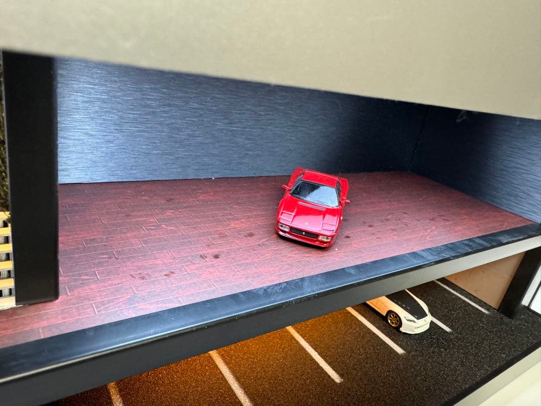 1/64 ignition model ショールームジオラマ ミニカー2台付属