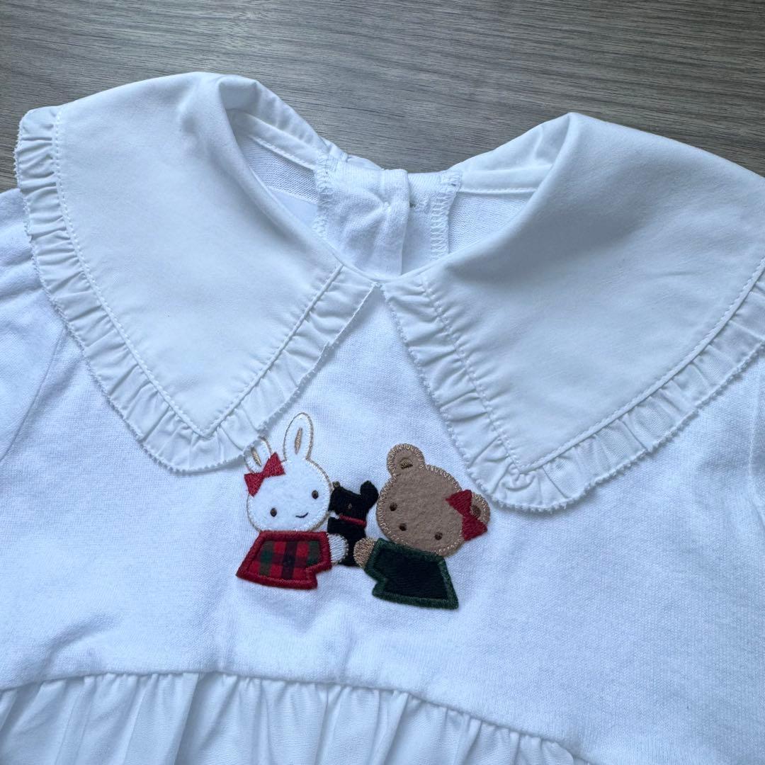 familiar ファミリア 襟付き長袖シャツ 90