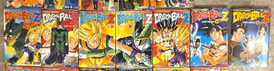 【37冊シュリンク付き】ドラゴンボールZ TV版アニメコミックス40冊完結セット
