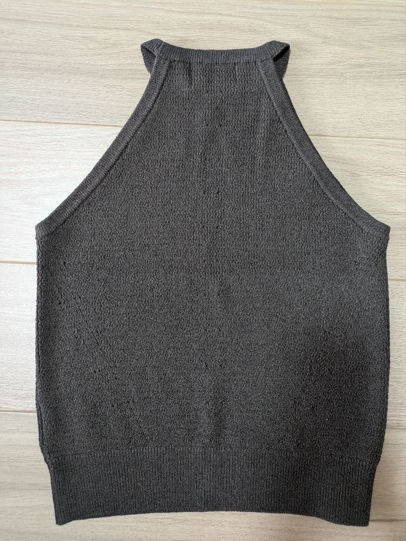 【新品】CLANE アメリカンスリーブニットトップス